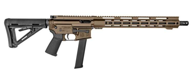 Rifles Long Guns Diamondback Firearms 32+1 9mm DIA DB1418P061  9MM   DB15 ML  16 32R          FDE • Model: 32+1